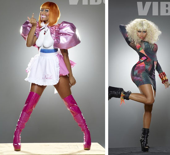 nicki minaj vibe photoshoot. Young Money rapper Nicki Minaj