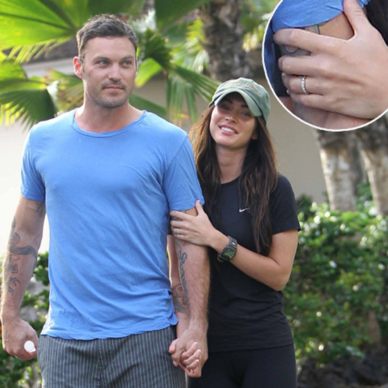 Megan Fox and Brian Austin