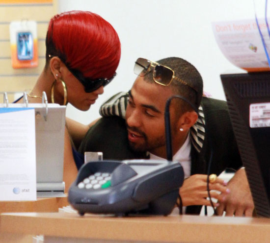 Rihanna and Matt Kemp in Las Vegas July 12, 2010 – Star Style