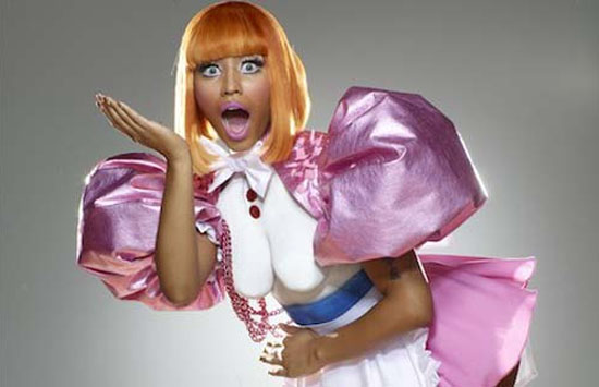 nicki minaj pink friday album artwork. Rapper Nicki Minaj took to