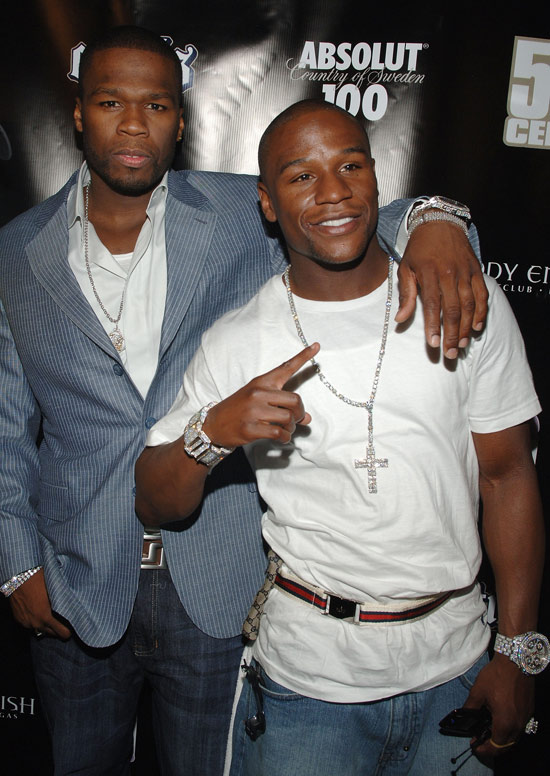 50 Cent Addresses Floyd Mayweather Over Gucci Support –