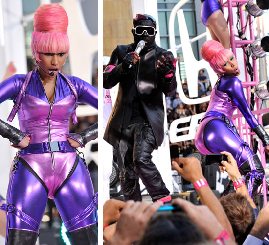 Young Money rapper Nicki Minaj appeared to be on some futuristic ish last 