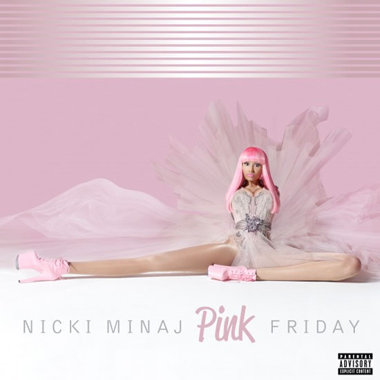 pink friday nicki minaj album cover. Young Money femcee Nicki Minaj