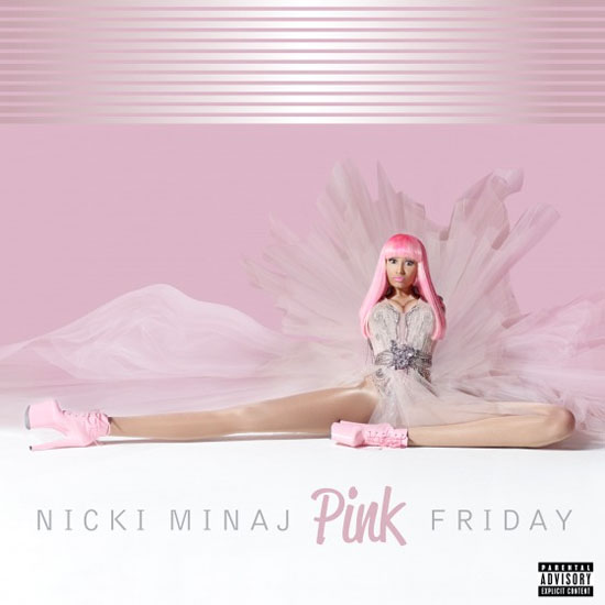 nicki minaj cd cover pink friday. Young Money femcee Nicki Minaj