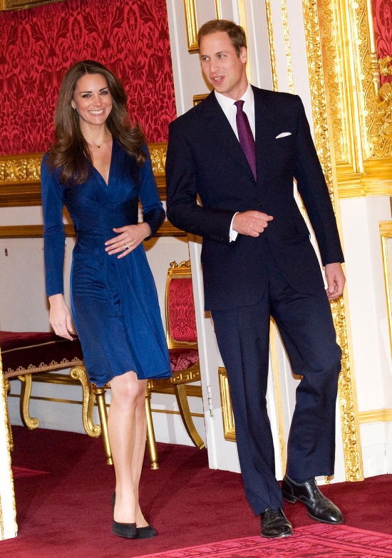 kate and william engagement announcement. kate and william engagement