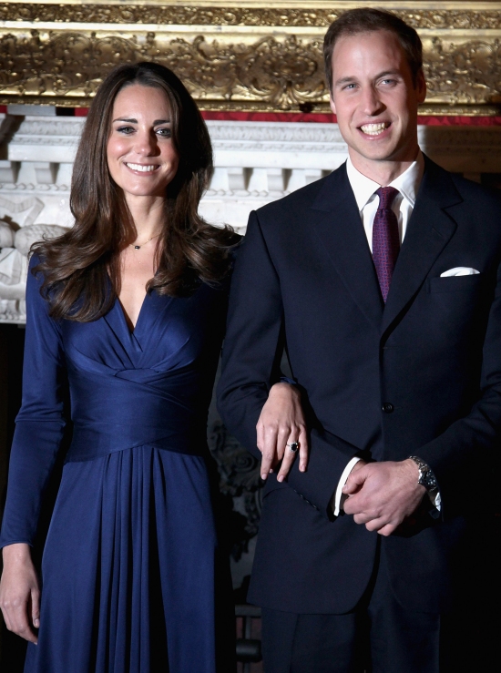 prince william official engagement photo. two official engagement