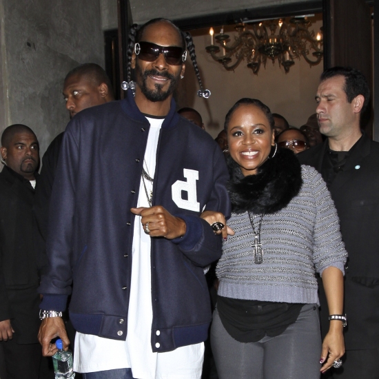 snoop dogg and shante broadus. Rapper Snoop Dogg was seen