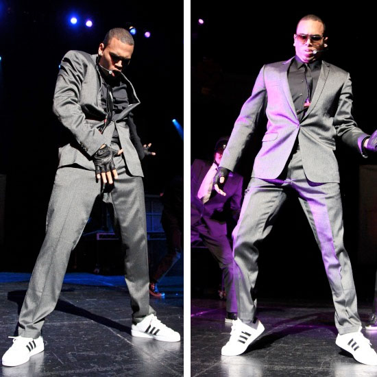 chris brown adidas shoes