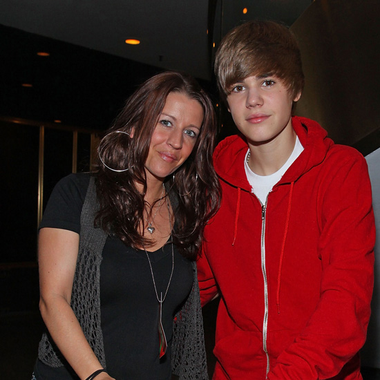 justin bieber when he was a baby with his mom. Justin Bieber may be a