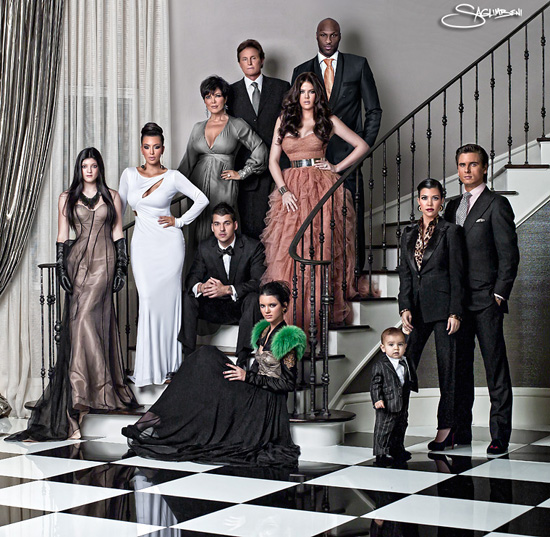 kardashian christmas card. Kardashian Christmas Card: