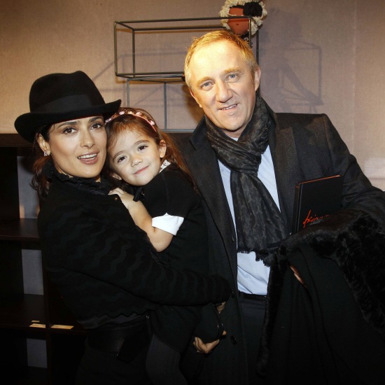 salma hayek husband and daughter. Mexican Actress Salma Hayek
