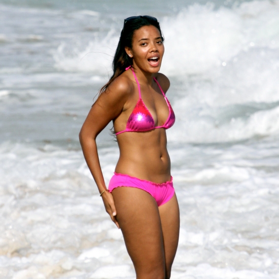 angela simmons bikini. Angela Simmons was spotted