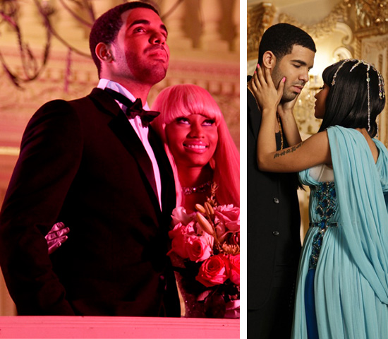 nicki minaj and drake married video. Nicki Minaj and Drake are