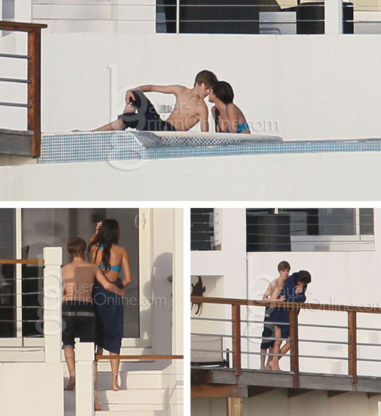 selena gomez and justin bieber kissing underwater. justin bieber and selena gomez