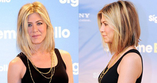 jennifer aniston 2011 new hair. Actress Jennifer Aniston