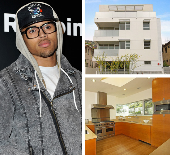 chris brown home