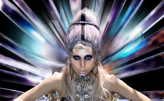 lady gaga born this way music video stills. Lady Gaga is orn again