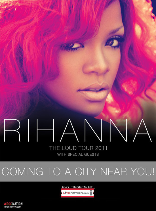 Tickets for Rihanna's LOUD tour go on sale to the public on Valentine's Day, 