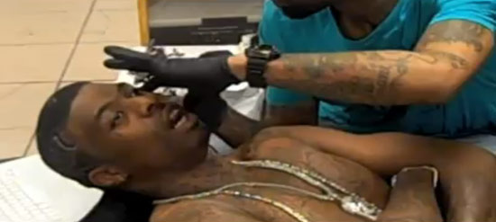 Yung LA Gets A Pink Duck Tattooed On His Face, Splits From Grand