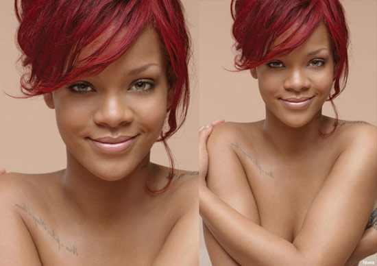 Rihanna Poses Nude For Nivea Years Skincare For Life Campaign PHOTO