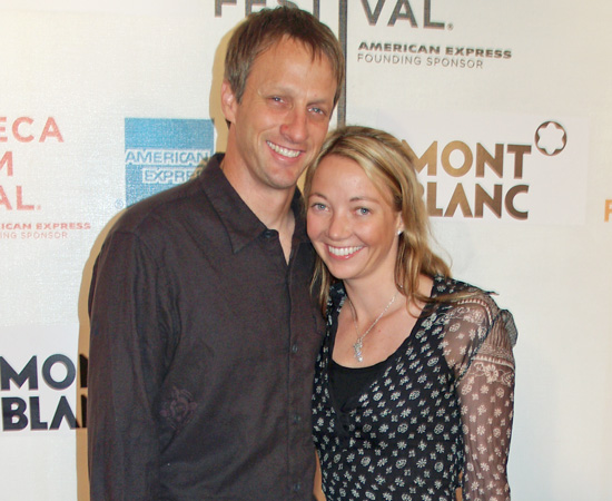 tony hawk wife. Tony Hawk Left His Wife for