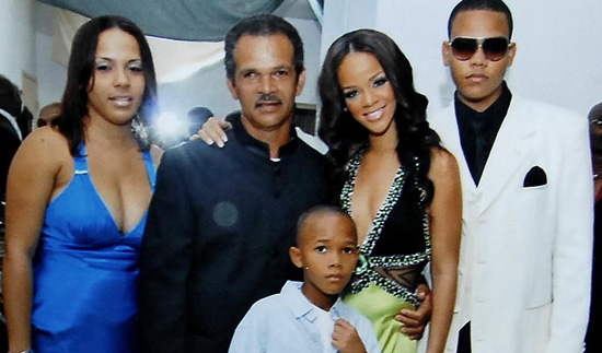 rihanna younger years. Rihanna#39;s younger brothers