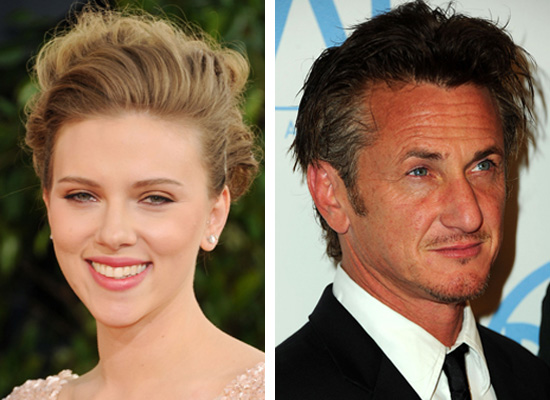 scarlett johansson and sean penn photos. Scarlett Johansson and Sean