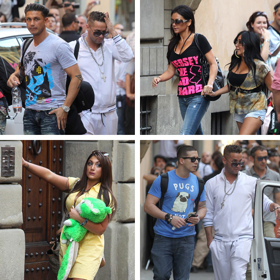 jersey shore in italy pics. MTV#39;s ”Jersey Shore” have