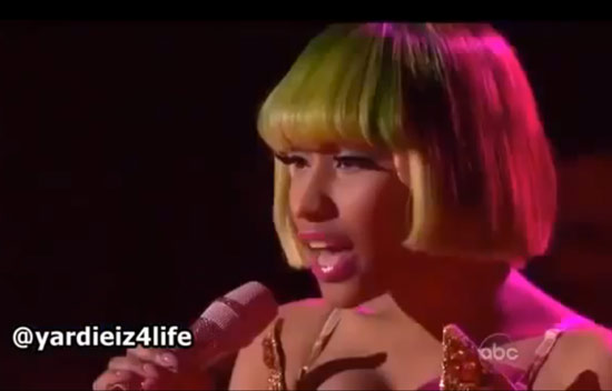 nicki minaj moment 4 life video stills. Nicki Minaj Performs “Moment 4
