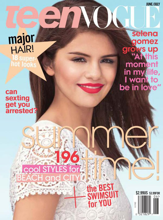 selena gomez vogue. Selena Gomez for June/July