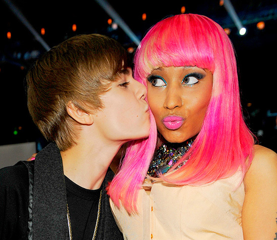 Nicki Minaj On Ellen Degeneres Show. Nicki Minaj, Justin Bieber