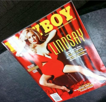 Lindsay Lohan's Playboy Cover Leaked [PHOTO]