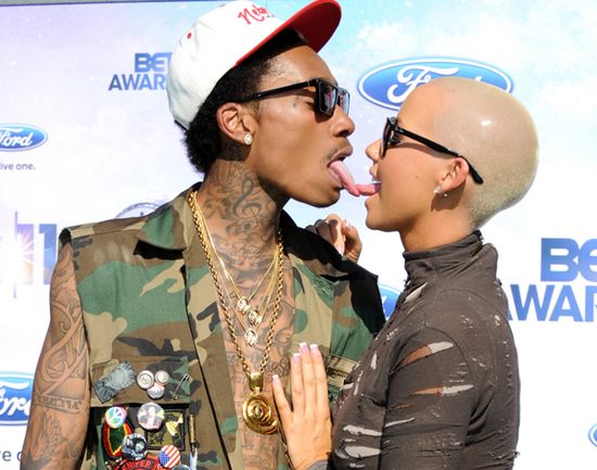 Amber Rose And Wiz Khalifa Are Engaged 