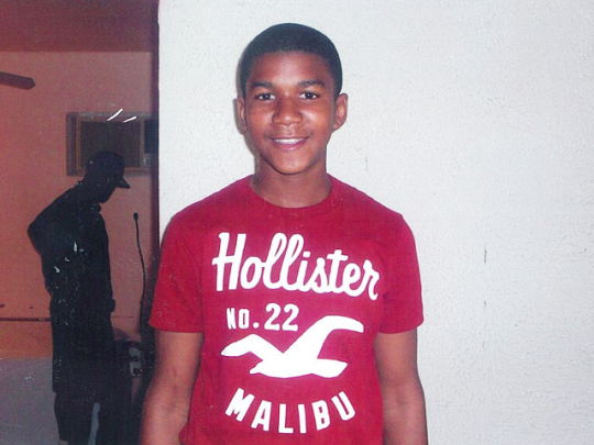  ... shooting death of 17-year-old Trayvon Martin , who was killed almost