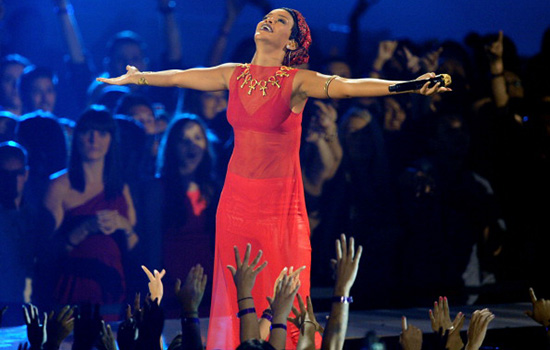 Rihanna And A Ap Rocky Open The 2012 Mtv Video Music Awards
