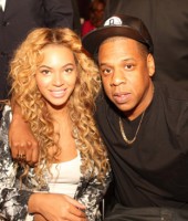 Beyonce & Jay-Z at the 2013 NBA All-Star Game