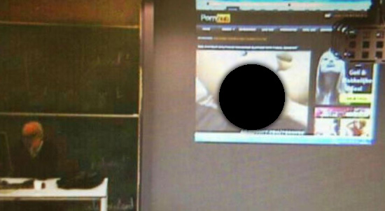 College Professor Fired After Getting Caught Watching Porn On Classroom