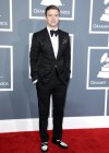 Justin Timberlake on the red carpet at the 2013 Grammy Awards