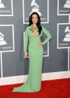 Katy Perry on the red carpet at the 2013 Grammy Awards