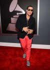 Sky Blu (of LMFAO) on the red carpet at the 2013 Grammy Awards
