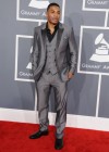 Nelly on the red carpet at the 2013 Grammy Awards