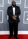 Rick Ross on the red carpet at the 2013 Grammy Awards