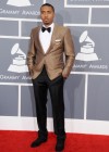 Nas on the red carpet at the 2013 Grammy Awards
