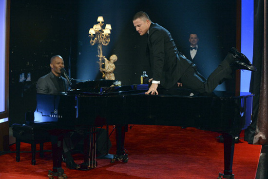 Jamie Foxx & Channing Tatum on "Kimmel"