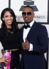 Jamie Foxx & his daughter Corrine on the red carpet of the 2014 Grammy Awards