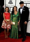 LL Cool J, his wife Simone and their daguther on the red carpet of the 2014 Grammy Awards