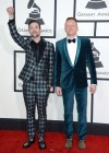 Macklemore & Ryan Lewis on the red carpet of the 2014 Grammy Awards
