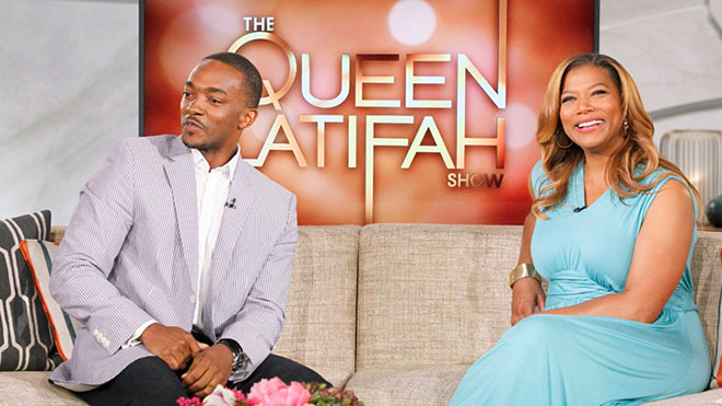 anthony-mackie-queen-latifah-show