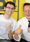 Stephen Sutton with UK Prime Minister David Cameron