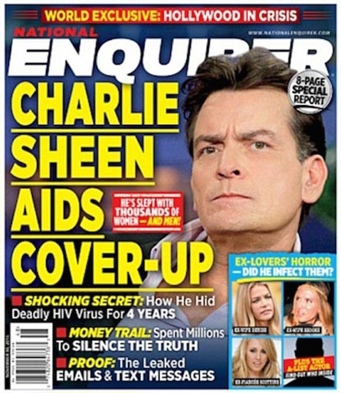 Charlie Sheen Reveals He S Hiv Positive To End Years Of Blackmail